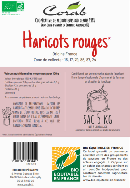 Haricots rouges bio - 2